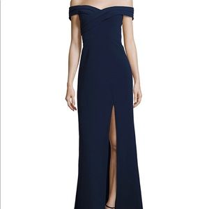 Aidan mattox off the shoulder gown dress formal